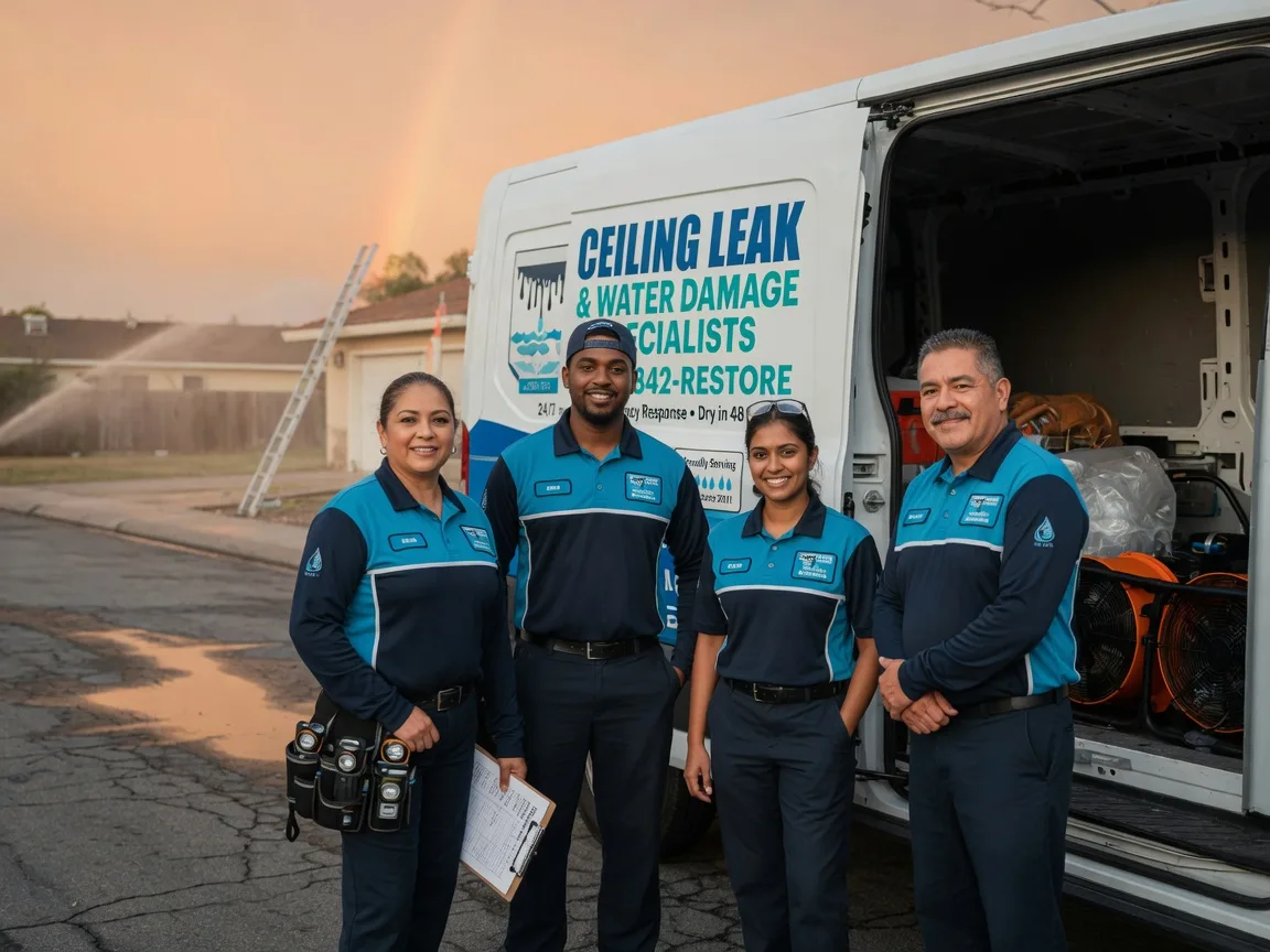 Ceiling Leak Cleanup company in Macy, IN